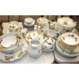 Approximately sixty pieces of Royal Worcester 'Evesham' tableware.