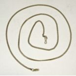 A 14ct gold curb-link neck chain, 62cm long, 7.8g.