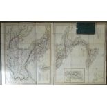 Maps: Italy & Scotland, Cramer (I A), Italie Antiquae et Novae, in two fldg hd col maps, each in