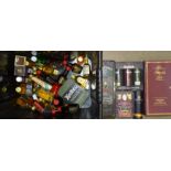 A collection of single malt and blended whisky miniatures, other spirit miniatures and a bottle of
