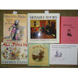 Blake (Quentin), Words and Pictures, illus, dwrps, bds, 4to, 2000; All Join In, illus, bds, 4to, nd;