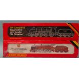 Hornby OO gauge, R154 SR Class N15 4-6-0 locomotive "Sir Dinadan" RN795 and R357, LMS Patriot