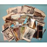 Postcards, approximately 400 postcards, including RP's, WWI, Bairnsfather, topography, etc.