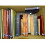 A quantity of books on ships and the Royal Navy.