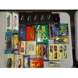 A quantity of boxed diecasts by Corgi, Matchbox, Atlas, including Corgi TY96103 Dalek & Cyberman, (