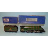 Hornby Dublo, EDL11 4-6-2 BR locomotive "Silver King" RN 60016, with D11 tender, (both boxed, loco