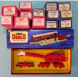 Hornby Dublo, boxed wagons: TPO Mail Van, 4620 Breakdown Crane and fourteen other wagons, (16).