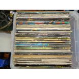 A collection of LP records, including Led Zeppelin (x8), Pink Floyd (x8), Traffic (x8), The Who (