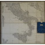 Map, Italy: M de Laborde, Umbria, Etruria, Latium, Magna Graecia & Sicilia Antiqua, in 20