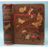 Kirby (William F), European Butterflies and Moths, 62 plts, 61 of which are hd-col, tissue gds,