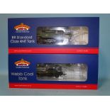 Bachmann OO gauge, 32-353 BR Standard Class 4MT tank locomotive RN80135, 8DCC and 35-050 LNWR Webb