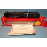 Hornby Hobbies, a BR 4-6-2 Coronation Class locomotive "City of Lichfield" RN46250, with certificate