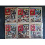 A quantity of Eagle comics, 1959-66, (not a run), 46 issues, 1959 (x6), 1963 (x1), 1964 (x27),