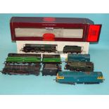 Hornby Toplink OO gauge, R2022 GWR King Class locomotive King George I, RN 6006, (boxed) and a