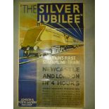 After Frank Newbould, a London & North Eastern Railway 'The Silver Jubilee' poster by The Baynard