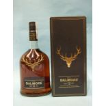 Dalmore Highland Single Malt Scotch whisky 12-year-old, 40%, 1L in mallet-shaped bottle, (boxed) and