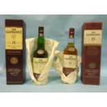 The Glenlivet Single Malt Scotch whisky 15-year-old, 40%, 70cl, (boxed), (2).