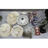 Thirty-six pieces of Royal Doulton 'Coppice' dinnerware, twenty-three pieces of Royal Doulton