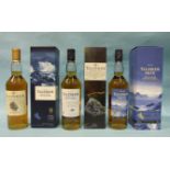Talisker Single Malt Scotch whisky 10-year-old, 45.8%, 70cl, (two bottles) and Hugh MacAskill 45.8%,