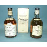 Dalwhinnie 15-year-old single malt whisky, 43%, 70cl, (in box) and another, 75cl, (unboxed), (2).