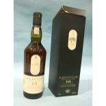 Lagavulin Single Islay Malt whisky 16-year-old, 43%, 70cl, capsule intact, (boxed).