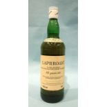 Laphroaig Islay Single Malt Scotch whisky 10-year-old, pre Royal Warrant, 40%, 75cl.