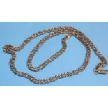 A 9ct gold neck chain, 51cm, 6.6g.