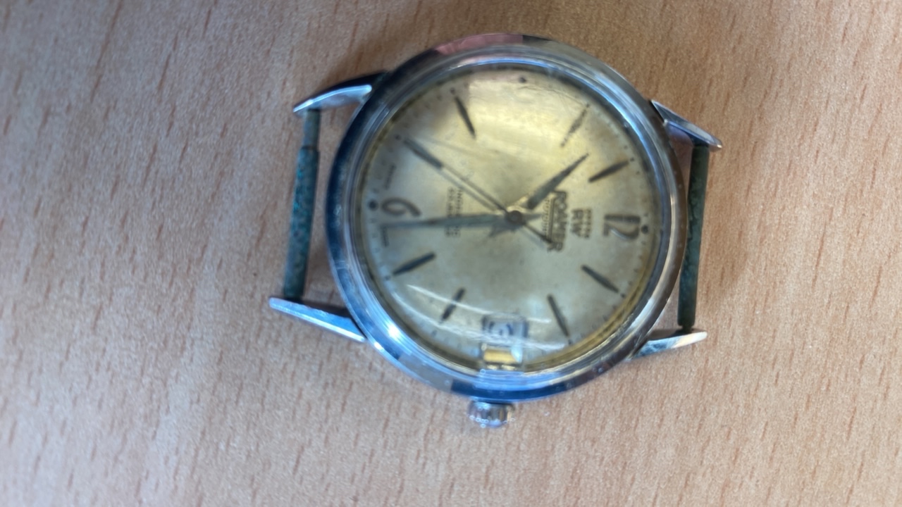 AROMA GENTS WATCH-NO PAPERWORK AUTHENTICITY-SOLD AS SEEN
