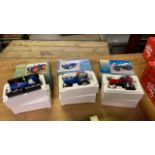 BOX 3 MODEL TRACTORS- COUNTY MASSEY FERGUSON & FORDSON DEXTA