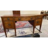 MAHOGANY INLAID SIDEBOARD