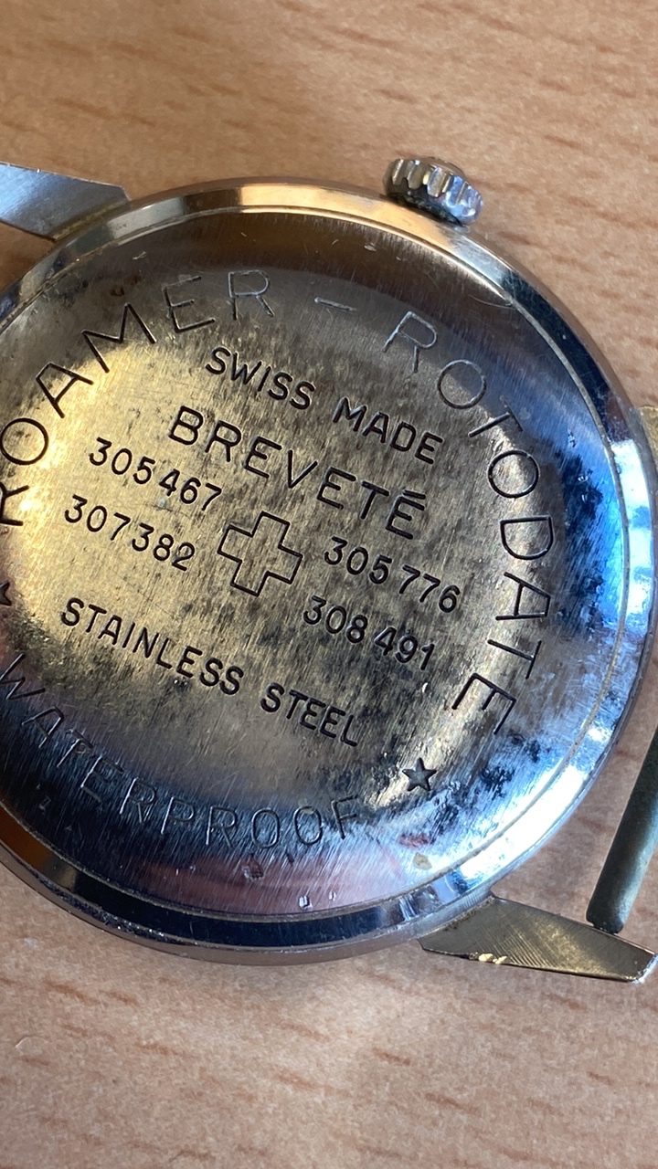 AROMA GENTS WATCH-NO PAPERWORK AUTHENTICITY-SOLD AS SEEN - Image 3 of 3