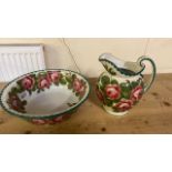 WEMYSS STYLE BASIN & EWER SET (AF)