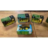 BOX 4 MODEL TRACTORS-JOHN DEERE