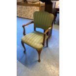 GREEN ARM CHAIR