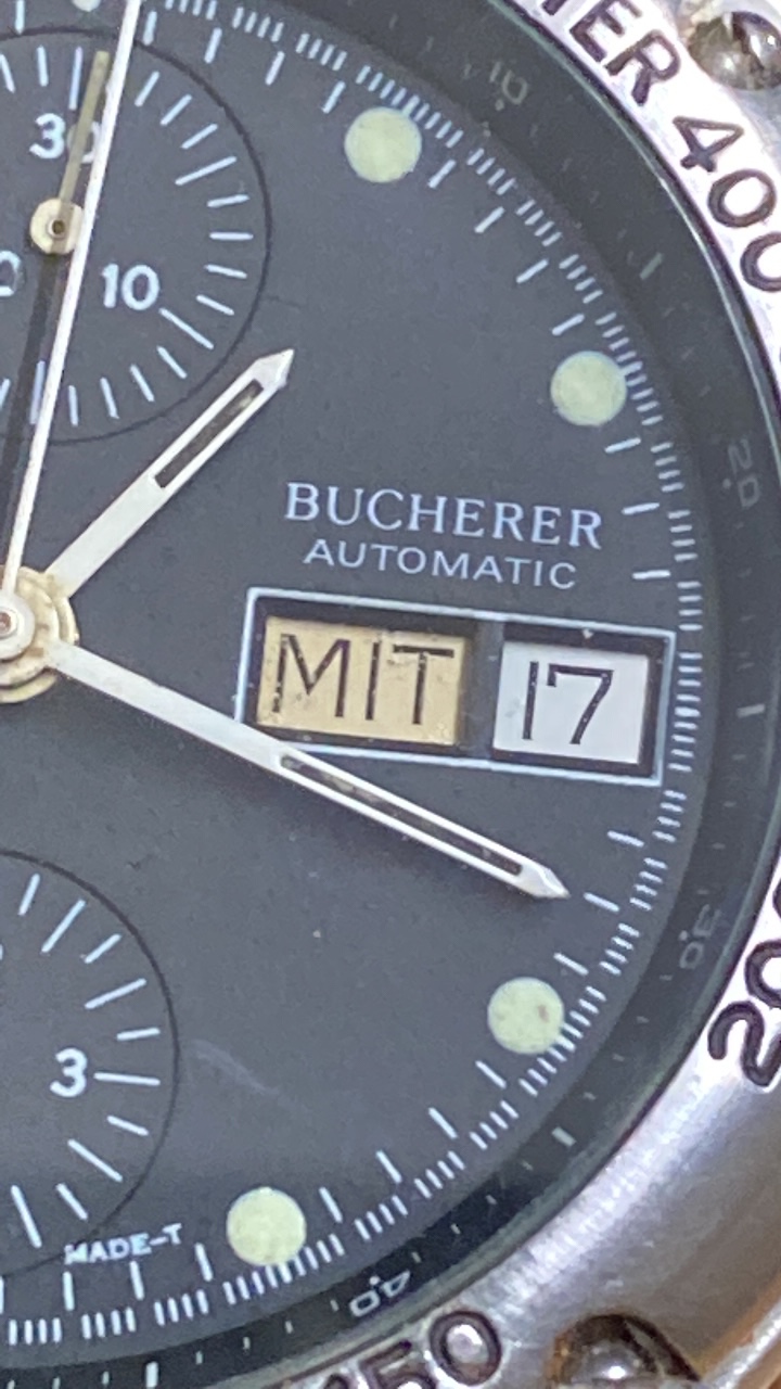 BUCHERER GENTS WATCH- NO AUTHENTICITY OF BEING ORIGINAL - Image 3 of 6