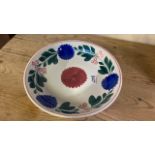 LARGE STAFFORDSHIRE POTTERY BOWL (AF)