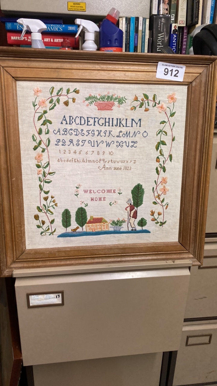 FRAMED SAMPLER