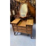 OAK DRESSING TABLE