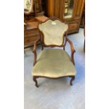 EDWARDIAN PARLOUR CHAIR