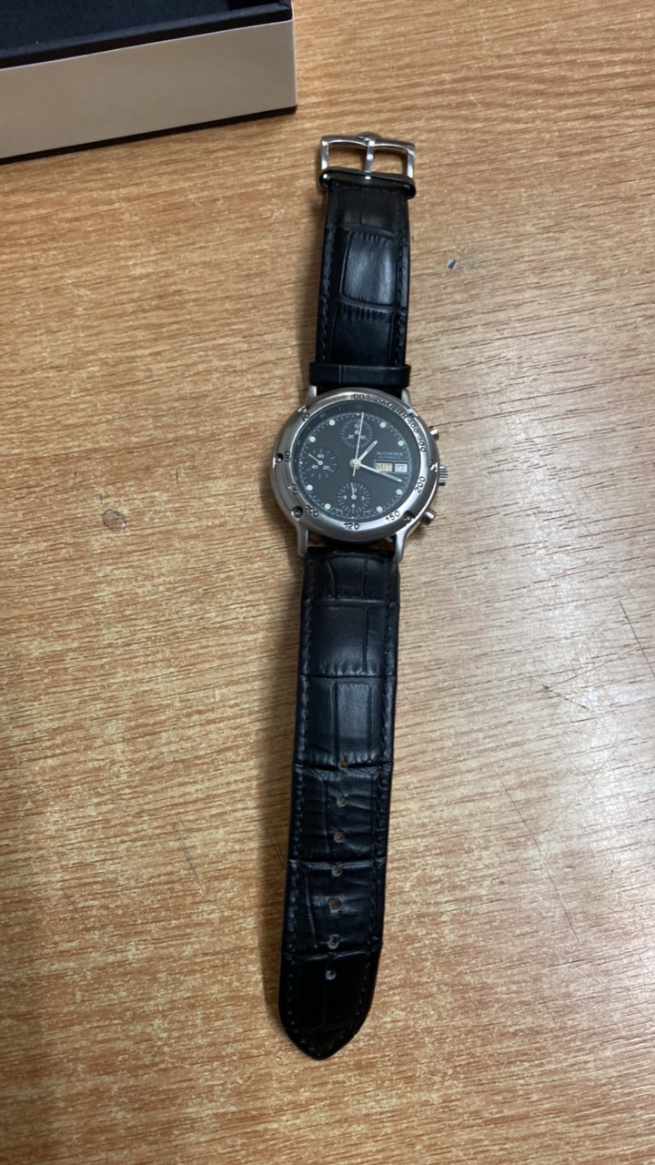 BUCHERER GENTS WATCH- NO AUTHENTICITY OF BEING ORIGINAL