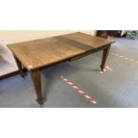 OAK EXTENDING DINING TABLE (AF)