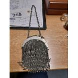 CHAIN EVENING PURSE