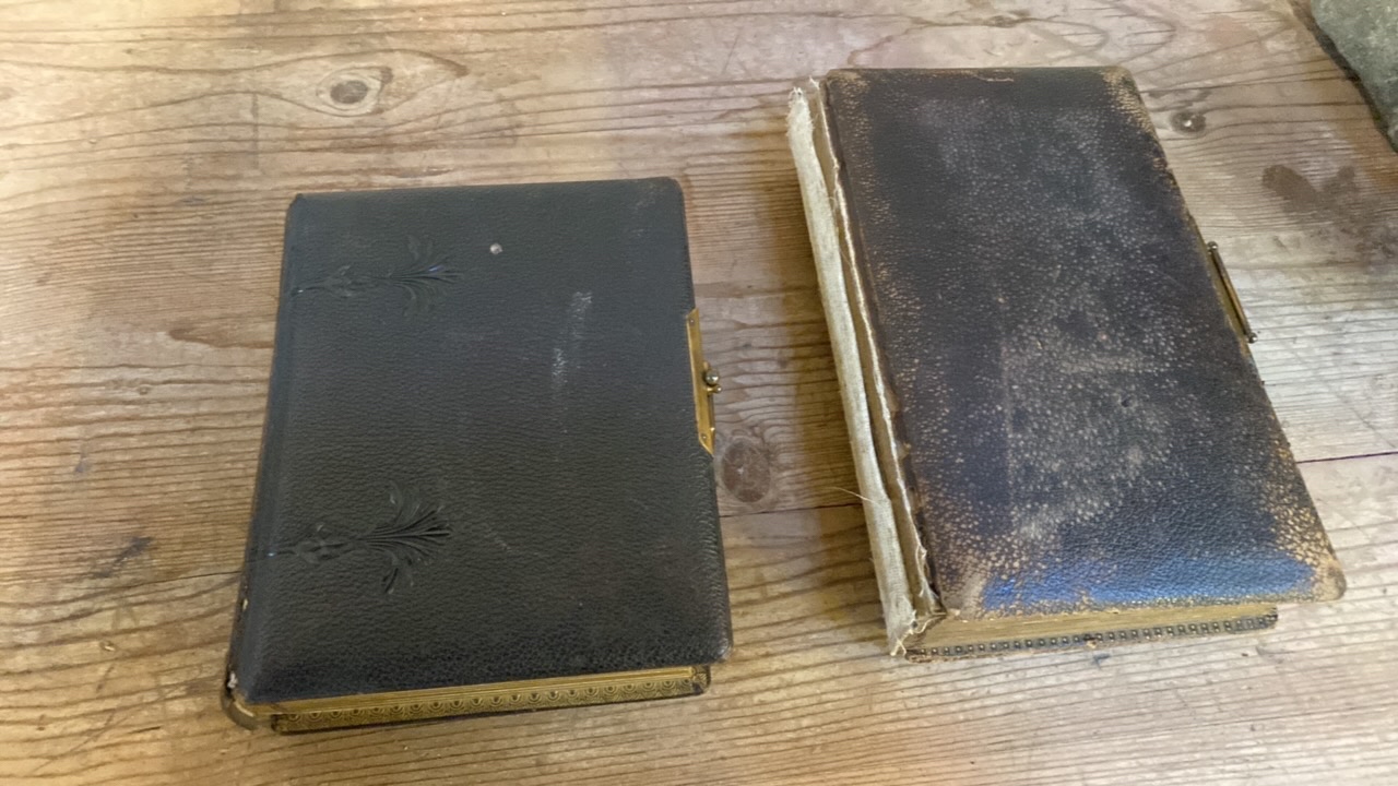 2 VICTORIAN PHOTO ALBUMS (AF)