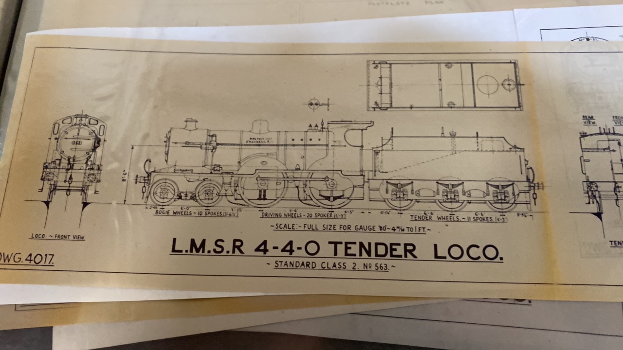 ALBUM STEAM ENGINE DRAWINGS (AF) - Image 14 of 16