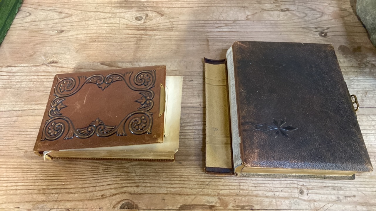 2 VICTORIAN PHOTO ALBUMS (AF)