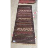 RED RUG 64 X 25 INCHES (AF)