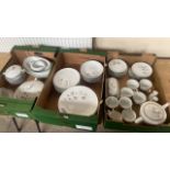 66 PCS NORITAKE HARDWOOD CHINA (2 PCS AF)