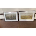2 HUNTING PRINTS G D GILES THE MEATH & THE WARD
