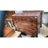 6 DRAWER MAHOGANY CHEST (AF)