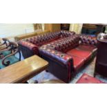 2 CHESTERFIELD SOFAS